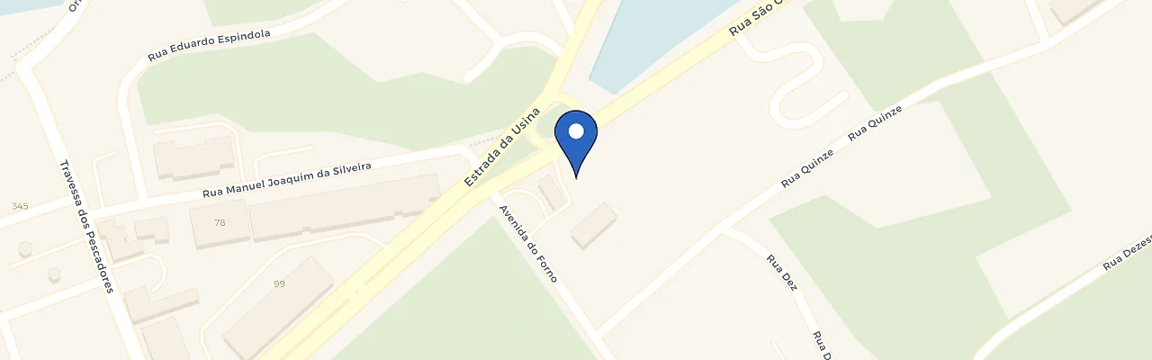 Mapa da estação Posto Sol Búzios