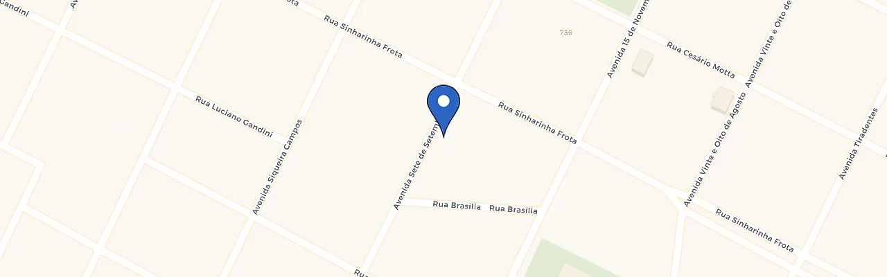 Mapa da estação Drogaria Sao Mateus