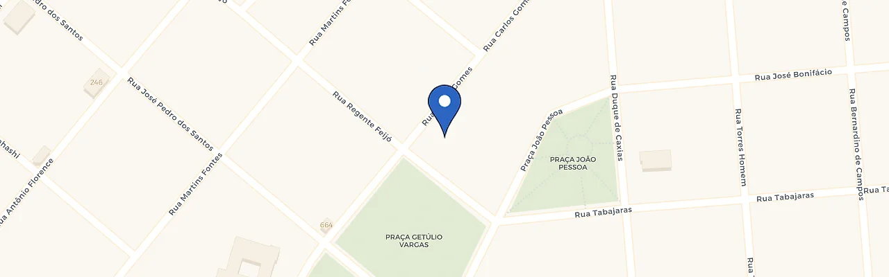 Mapa da estação Loja Conceito Constroen