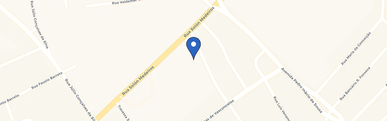 Mapa da estação Hotel Maria Bastos