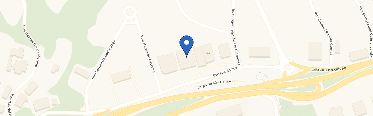 Mapa da estação Recar Golf Village São Conrado