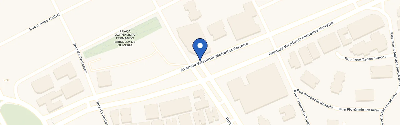 Mapa da estação Audi Ribeirão Preto