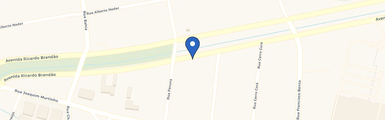 Mapa da estação Show Room Veículos Multimarcas