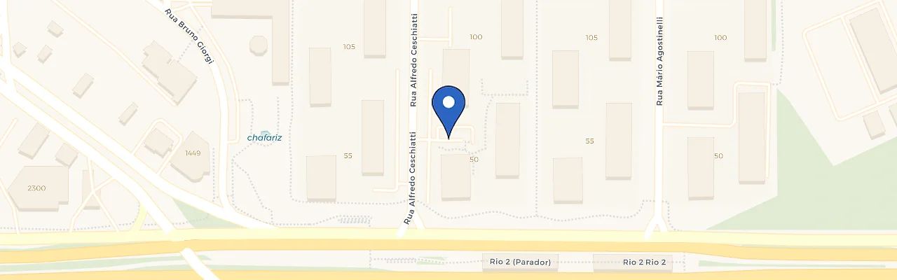 Mapa da estação Residencial Sardenha