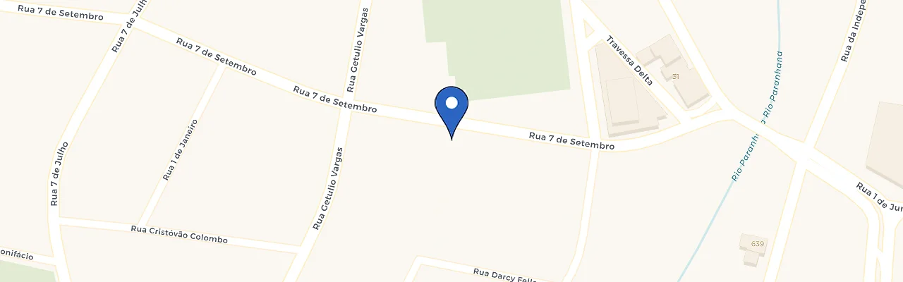 Mapa da estação Calcados Status Ltda