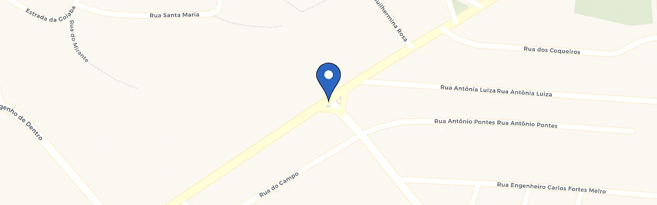 Mapa da estação Paripueira Alagoas