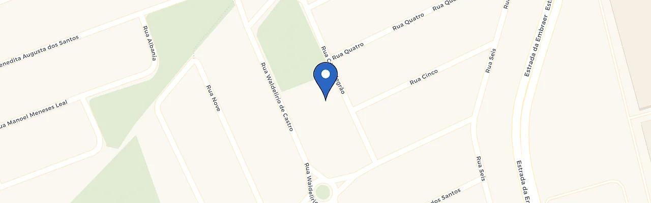 Mapa da estação Exclusivo GCM CEDIN Profª Eliana De Oliveira Santos Cruz - SJC