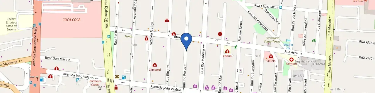 Mapa da estação Neo Power - Instituto Rc
