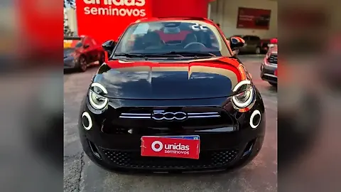 Foto de um fiat 500e