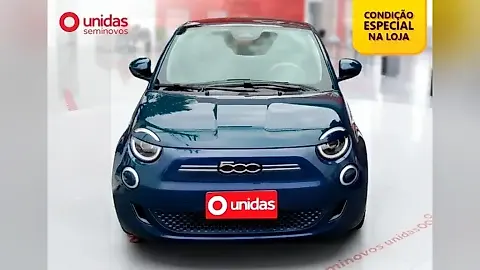 Foto de um fiat 500e