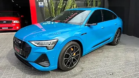 Foto de um audi e-tron sportback