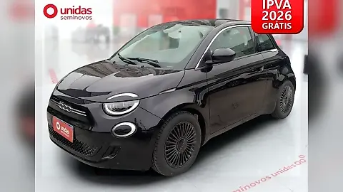 Foto de um fiat 500e