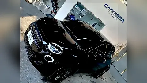 Foto de um fiat 500e