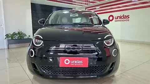 Foto de um fiat 500e