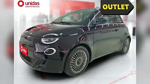 Foto de um fiat 500e
