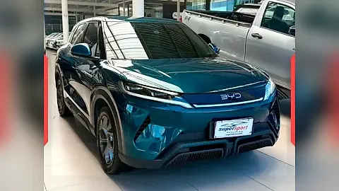 Foto de um byd yuan pro