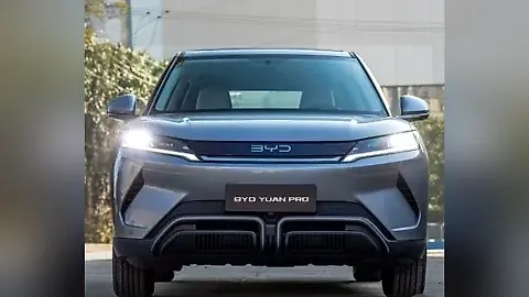 Foto de um byd yuan pro