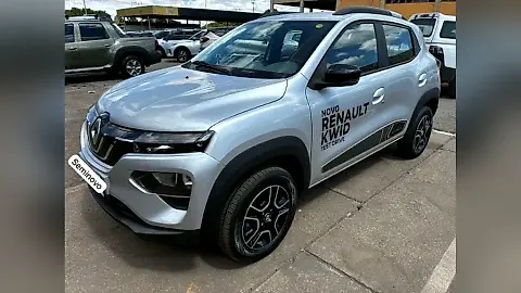 Foto de um renault kwid e-tech electric