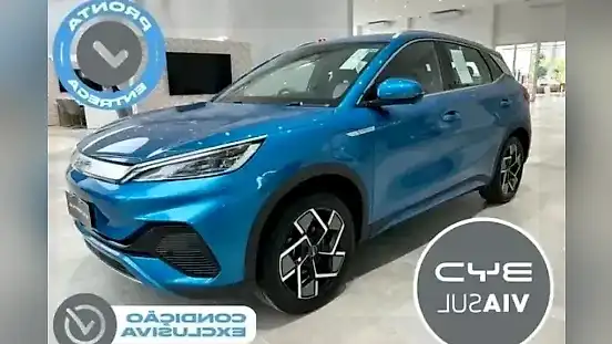 Foto de um byd yuan plus