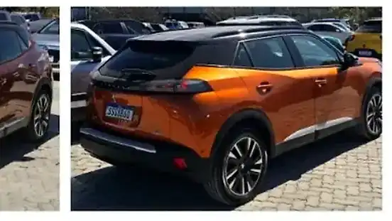Foto de um peugeot e-2008