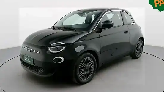 Foto de um fiat 500e