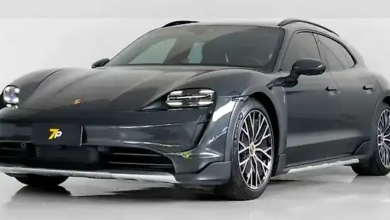 Foto de um porsche taycan