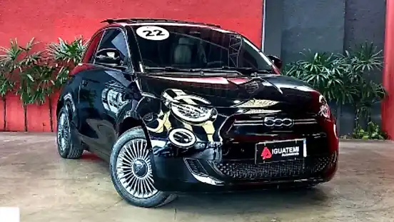 Foto de um fiat 500e