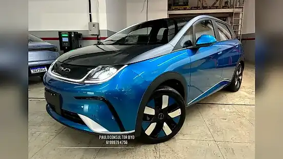 Foto de um byd dolphin plus
