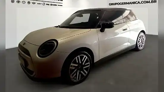 Foto de um mini cooper se