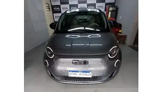 Foto de um fiat 500e