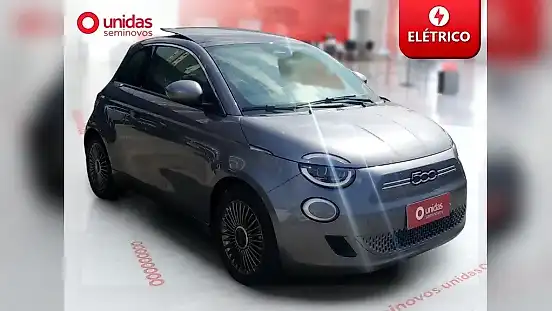Foto de um fiat 500e