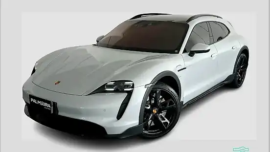 Foto de um porsche taycan