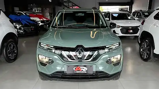 Foto de um renault kwid e-tech electric