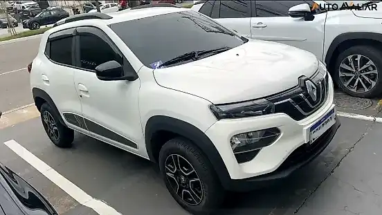 Foto de um renault kwid e-tech electric