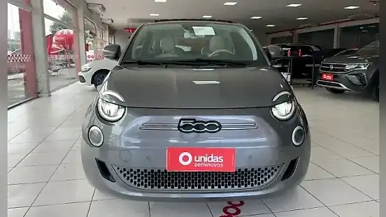 Foto de um fiat 500e