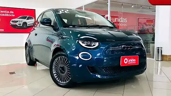 Foto de um fiat 500e