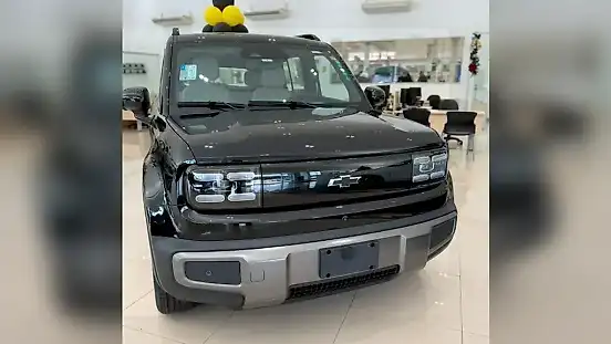 Foto de um chevrolet spark euv