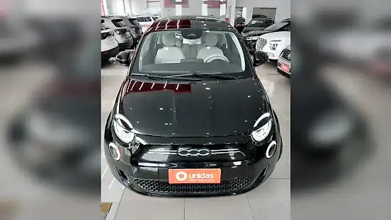 Foto de um fiat 500e