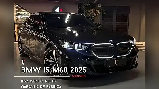 Foto de um bmw i5 m60