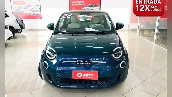 Foto de um fiat 500e