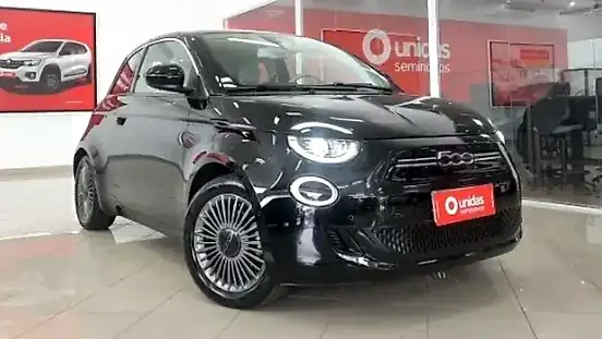 Foto de um fiat 500e