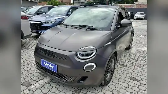 Foto de um fiat 500e