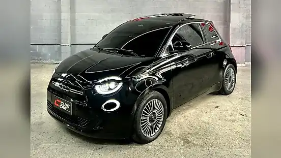 Foto de um fiat 500e