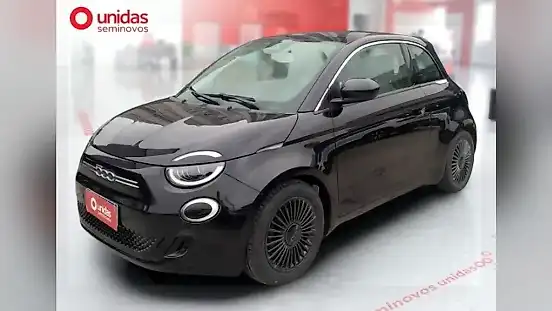 Foto de um fiat 500e