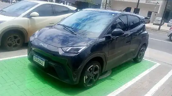 Foto de um byd dolphin mini
