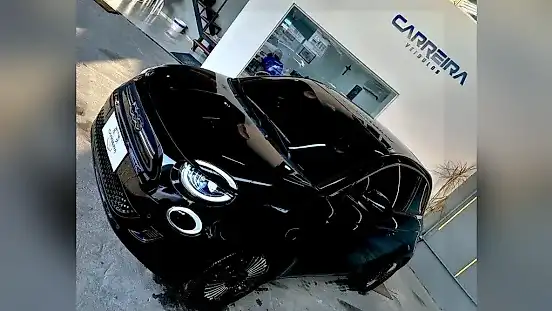 Foto de um fiat 500e