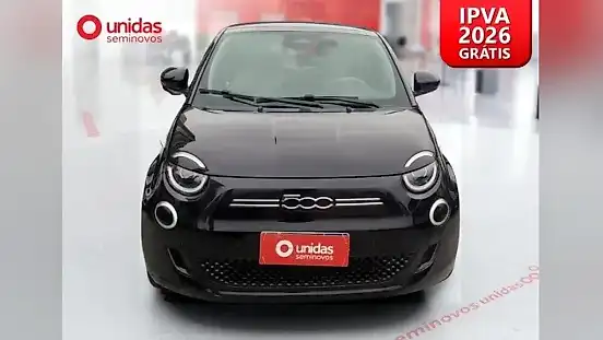 Foto de um fiat 500e