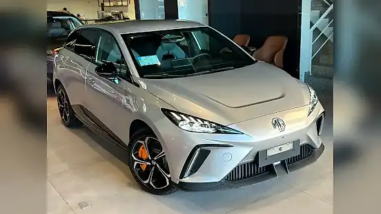 Foto de um mg motor mg4 ev