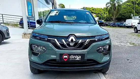 Foto de um renault kwid e-tech electric