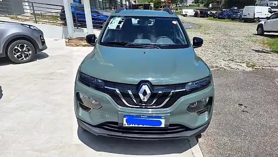 Foto de um renault kwid e-tech electric